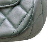 シャネル CHANEL マトラッセトップハンドルバッグ AS4569 ブルー ゴールド金具 パーリーラムスキン レディース ショルダーバッグ