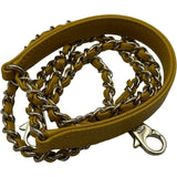 シャネル CHANEL ココハンドルXXS AS2215 イエロー ゴールド金具 キャビアスキン レディース ショルダーバッグ