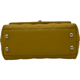 シャネル CHANEL ココハンドルXXS AS2215 イエロー ゴールド金具 キャビアスキン レディース ショルダーバッグ