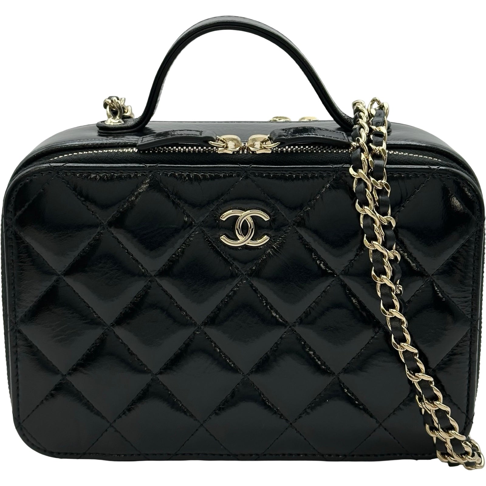 ☆らむ様☆CHANEL シャネル ノベルティ ショルダーバッグ シャネル CHANEL トップハンドルバニティケースショルダーバッグ