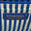 シャネル CHANEL シェブロンVステッチショルダーバッグ AS0024 27番台 ブルー ゴールド金具 ラムスキン レディース ショルダーバッグ