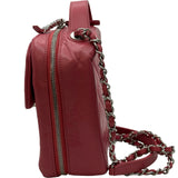 シャネル CHANEL 2wayショルダーバッグ AS1321 28番台 ピンク シルバー金具 カーフスキン レディース ショルダーバッグ