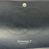 シャネル CHANEL デカマトラッセ30 A58600 18番台 ネイビーブルー シルバー金具 キャビアスキン レディース ショルダーバッグ