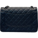 シャネル CHANEL デカマトラッセ30 A58600 18番台 ネイビーブルー シルバー金具 キャビアスキン レディース ショルダーバッグ