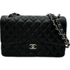 シャネル CHANEL デカマトラッセ30 A58600 15番台 ブラック シルバー金具 キャビアスキン レディース ショルダーバッグ