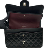 シャネル CHANEL デカマトラッセ30 A58600 15番台 ブラック シルバー金具 キャビアスキン レディース ショルダーバッグ