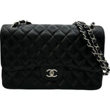 シャネル CHANEL デカマトラッセ30 A58600 15番台 ブラック シルバー金具 キャビアスキン レディース ショルダーバッグ
