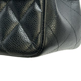 シャネル CHANEL デカマトラッセ30 A58600 15番台 ブラック シルバー金具 キャビアスキン レディース ショルダーバッグ