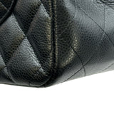 シャネル CHANEL デカマトラッセ30 A58600 15番台 ブラック シルバー金具 キャビアスキン レディース ショルダーバッグ