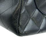 シャネル CHANEL デカマトラッセ30 A58600 15番台 ブラック シルバー金具 キャビアスキン レディース ショルダーバッグ