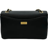 シャネル CHANEL ココマークラインチェーンショルダー AS0100 27番台 ブラック ゴールド金具 キャビアスキン レディース ショルダーバッグ