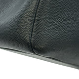 シャネル CHANEL ココマークラインチェーンショルダー AS0100 27番台 ブラック ゴールド金具 キャビアスキン レディース ショルダーバッグ