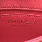 シャネル CHANEL ココマークチェーンショルダー AS3828 ピンク ゴールド金具 キャビアスキン レディース ショルダーバッグ