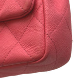 シャネル CHANEL ココマークチェーンショルダー AS3828 ピンク ゴールド金具 キャビアスキン レディース ショルダーバッグ