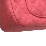 シャネル CHANEL ココマークチェーンショルダー AS3828 ピンク ゴールド金具 キャビアスキン レディース ショルダーバッグ