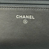シャネル CHANEL マトラッセチェーンウォレット ソーブブラック A84389 29番台 ブラック シャイニーカーフスキン レディース ショルダーバッグ