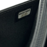 シャネル CHANEL マトラッセチェーンウォレット ソーブブラック A84389 29番台 ブラック シャイニーカーフスキン レディース ショルダーバッグ