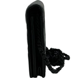 シャネル CHANEL マトラッセチェーンウォレット ソーブブラック A84389 29番台 ブラック シャイニーカーフスキン レディース ショルダーバッグ