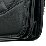 シャネル CHANEL マトラッセチェーンウォレット ソーブブラック A84389 29番台 ブラック シャイニーカーフスキン レディース ショルダーバッグ