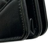 シャネル CHANEL マトラッセチェーンウォレット ソーブブラック A84389 29番台 ブラック シャイニーカーフスキン レディース ショルダーバッグ