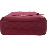 シャネル CHANEL マトラッセリュックサック AS0009 26番台 ピンク ゴールド金具 キャビアスキン レディース リュック・デイパック