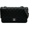 シャネル CHANEL マトラッセ25 A01112 ブラック シルバー金具 ラムスキン レディース ショルダーバッグ