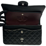 シャネル CHANEL マトラッセ25 A01112 ブラック シルバー金具 ラムスキン レディース ショルダーバッグ