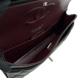 シャネル CHANEL マトラッセ25 A01112 ブラック シルバー金具 ラムスキン レディース ショルダーバッグ