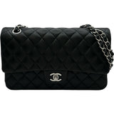 シャネル CHANEL マトラッセ25 A01112 ブラック シルバー金具 ラムスキン レディース ショルダーバッグ