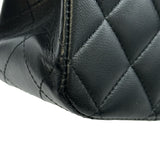 シャネル CHANEL マトラッセ25 A01112 ブラック シルバー金具 ラムスキン レディース ショルダーバッグ