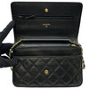 シャネル CHANEL マトラッセチェーンウォレット A33814 27番台 ブラック ゴールド金具 キャビアスキン レディース ショルダーバッグ