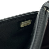 シャネル CHANEL マトラッセチェーンウォレット A33814 27番台 ブラック ゴールド金具 キャビアスキン レディース ショルダーバッグ