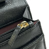 シャネル CHANEL マトラッセチェーンウォレット A33814 27番台 ブラック ゴールド金具 キャビアスキン レディース ショルダーバッグ