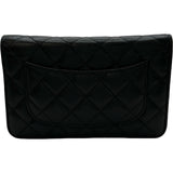 シャネル CHANEL マトラッセチェーンウォレット A33814 27番台 ブラック ゴールド金具 キャビアスキン レディース ショルダーバッグ