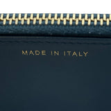 シャネル CHANEL ココロックマトラッセチェーンウォレット A80766 25番台 ブルー ゴールド金具 ソフトキャビア レディース ショルダーバッグ