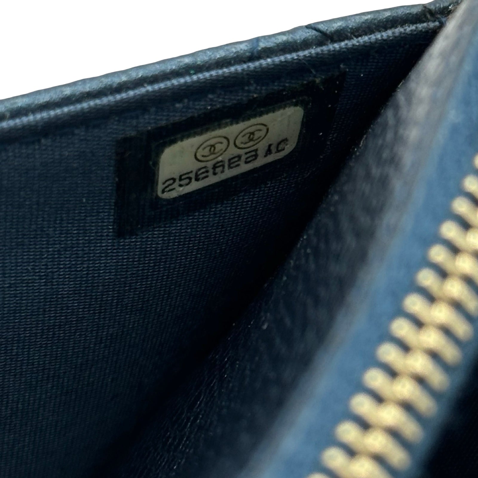 シャネル CHANEL ココロックマトラッセチェーンウォレット A80766 25番台 ブルー ゴールド金具 ソフトキャビア レディース ショルダーバッグ シャネル CHANEL ココロックマトラッセチェーンウォレット A80766 25