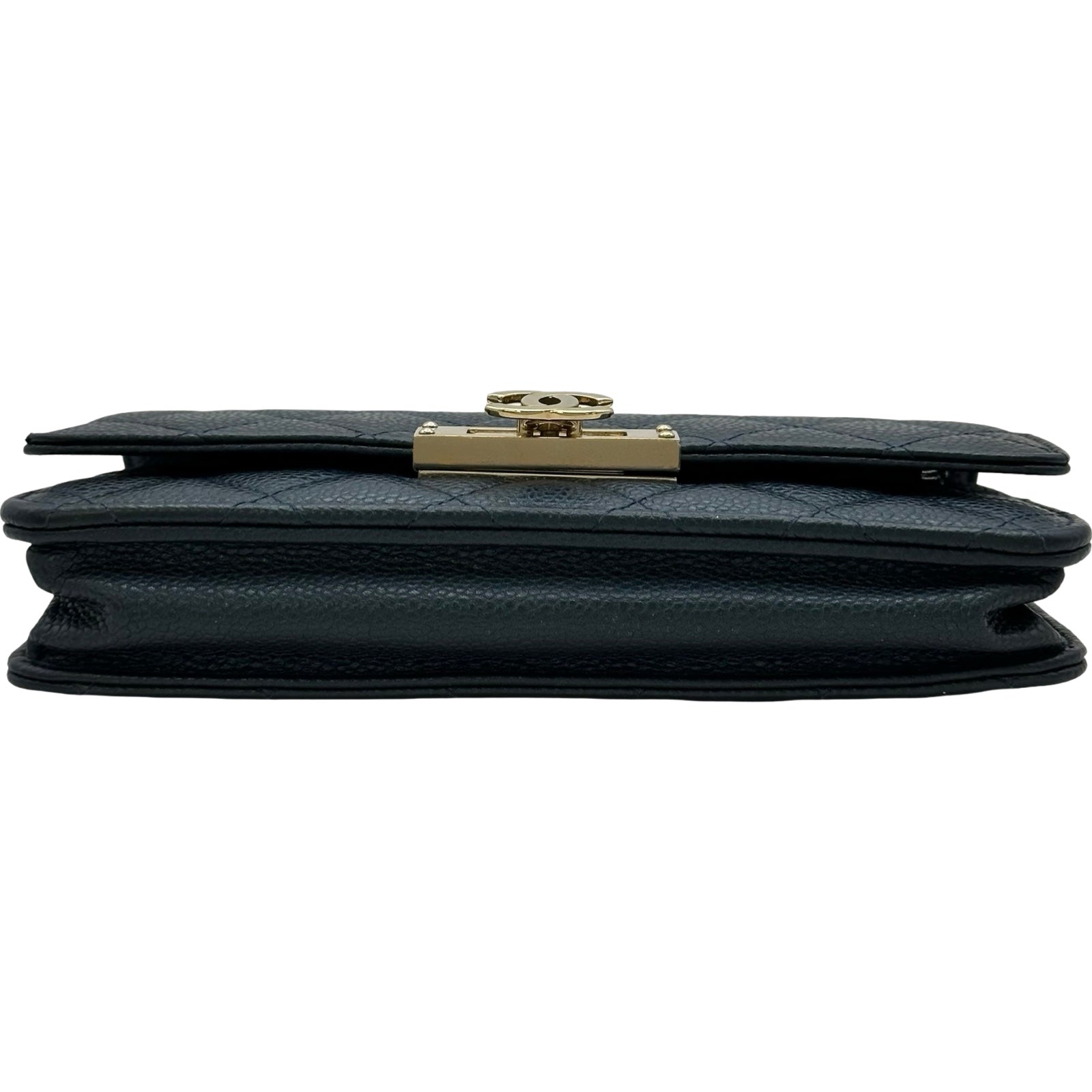 シャネル CHANEL ココロックマトラッセチェーンウォレット A80766 25