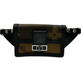 ルイ・ヴィトン LOUIS VUITTON バムバック・ドーフィーヌ M67696 ブラウン モノグラム/リバースジャイアント レディース ウエストバッグ