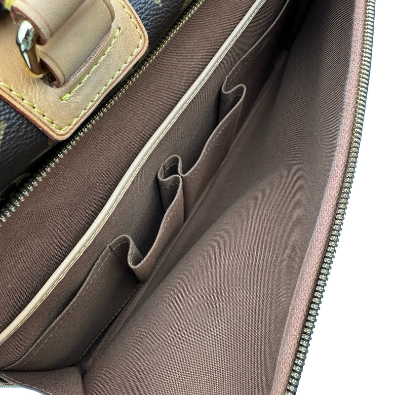 ルイ・ヴィトン LOUIS VUITTON イカール M23252 ブラウン モノグラム 