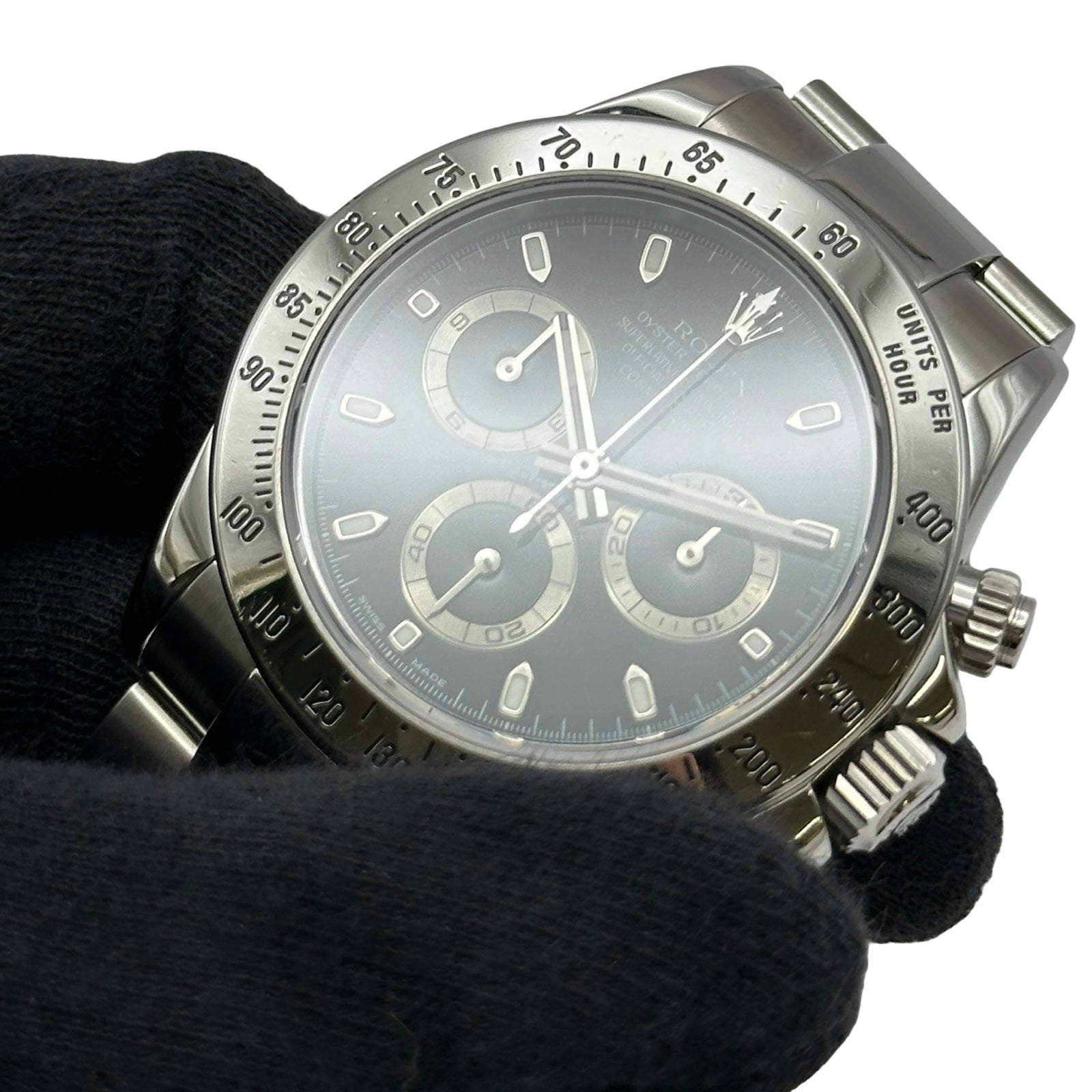ロレックス ROLEX デイトナ 116520 ブラック ステンレススチール 自動