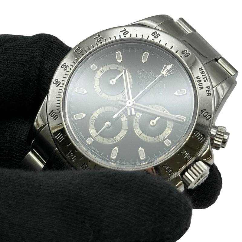 ロレックス ROLEX デイトナ 116520 ブラック ステンレススチール 自動