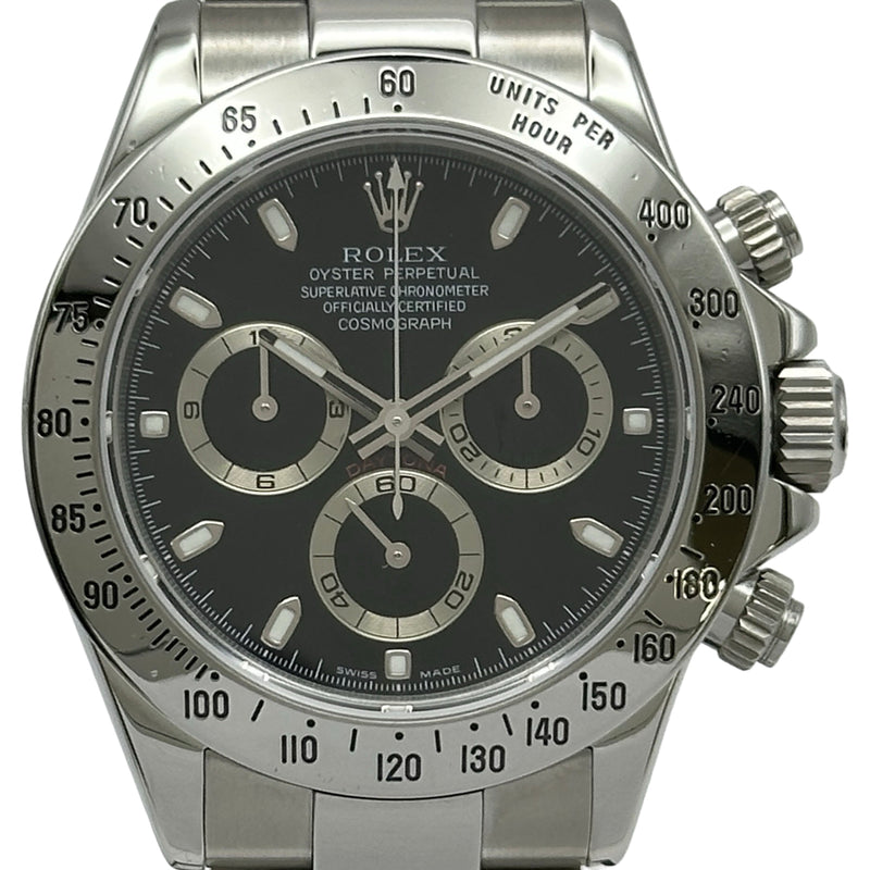 ロレックス ROLEX デイトナ 116520 ブラック ステンレススチール 自動