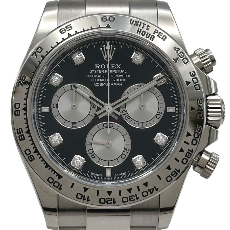 ロレックス ROLEX デイトナ ブラック/スチール 126509G ブラック ホワイトゴールド 自動巻き メンズ 腕時計 ロレックス ROLEX デイトナ 126509G ブラック/スチール ホワイト