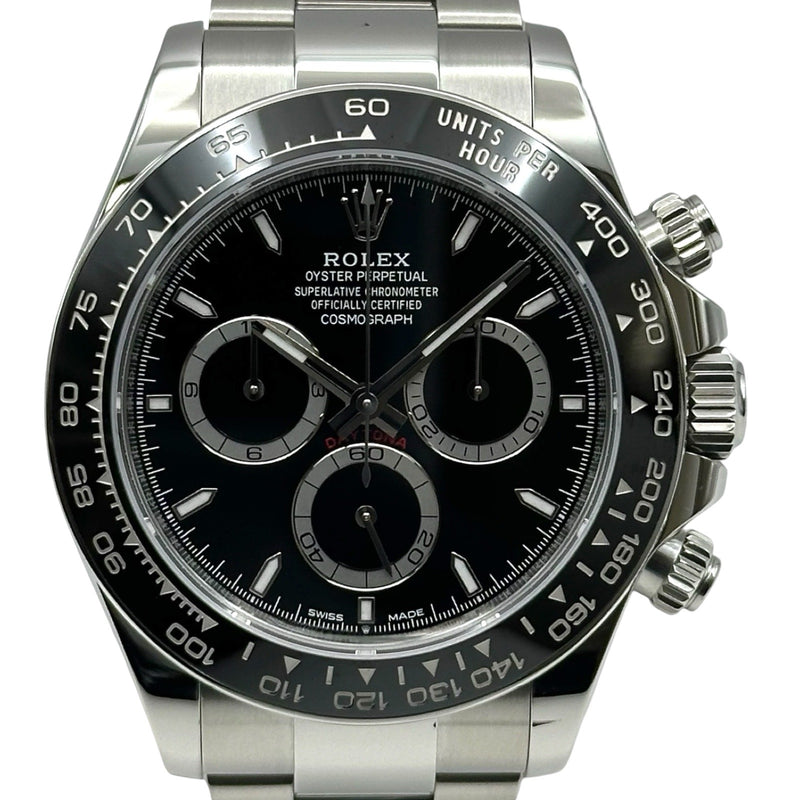 ロレックス ROLEX デイトナ 126500LN ブラック ステンレススチール