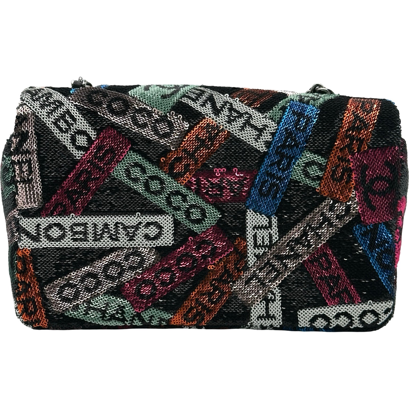 美品⭐︎ シャネル CHANEL スパンコール　ミニ チェーンショルダー　ココ シャネル CHANEL ココマークロゴスモールチェーンショルダー マルチ