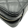 シャネル CHANEL マトラッセミニカメラチェーンショルダー AP2858 ブラック ゴールド金具 キャビア レディース ショルダーバッグ