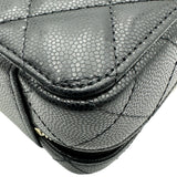 シャネル CHANEL マトラッセミニカメラチェーンショルダー AP2858 ブラック ゴールド金具 キャビア レディース ショルダーバッグ