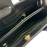 シャネル CHANEL ネオエグゼクティブスモール A69929 23番台 ブラック/ネイビー ゴールド金具 カーフ レディース ショルダーバッグ
