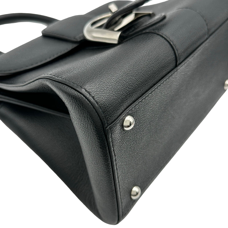 デルヴォー DELVAUX ブリヨンミニ AA0406AAU0 ブラック シルバー金具