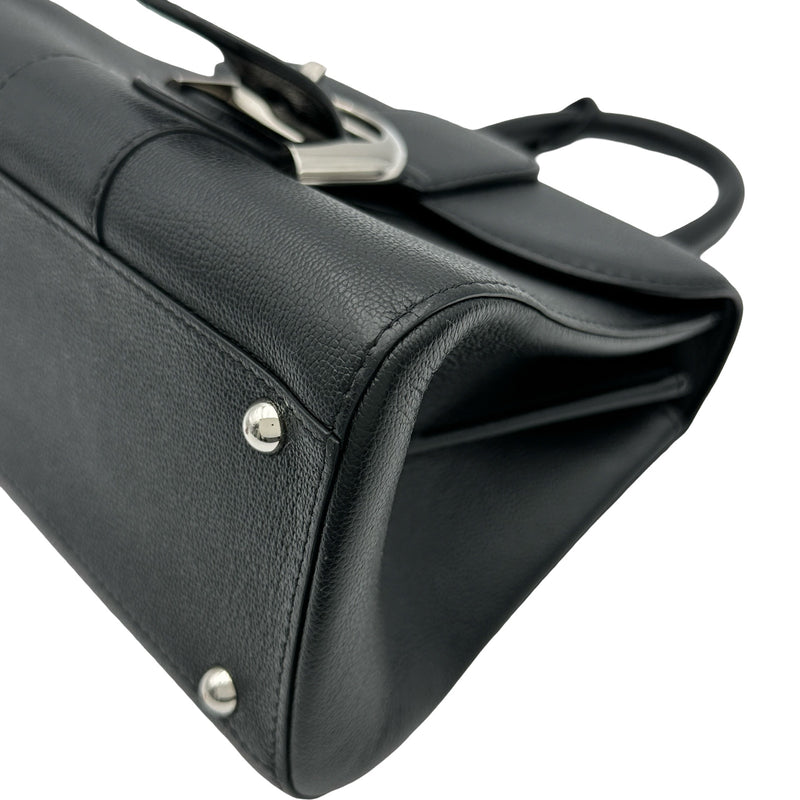 デルヴォー DELVAUX ブリヨンミニ AA0406AAU0 ブラック シルバー金具